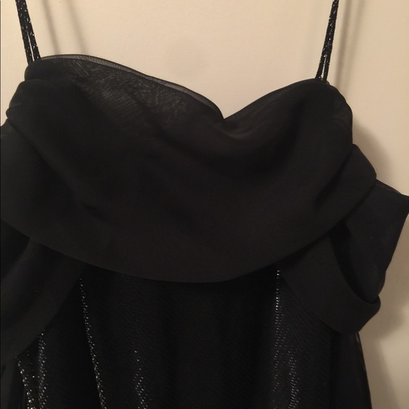 Beautiful Black Shimmery Dress - Picture 3 of 4